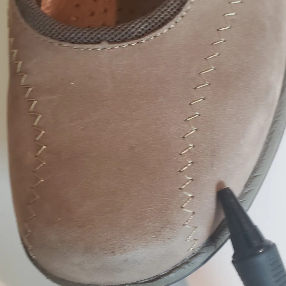 Earth Taupe Mary Jane Comfort Flats